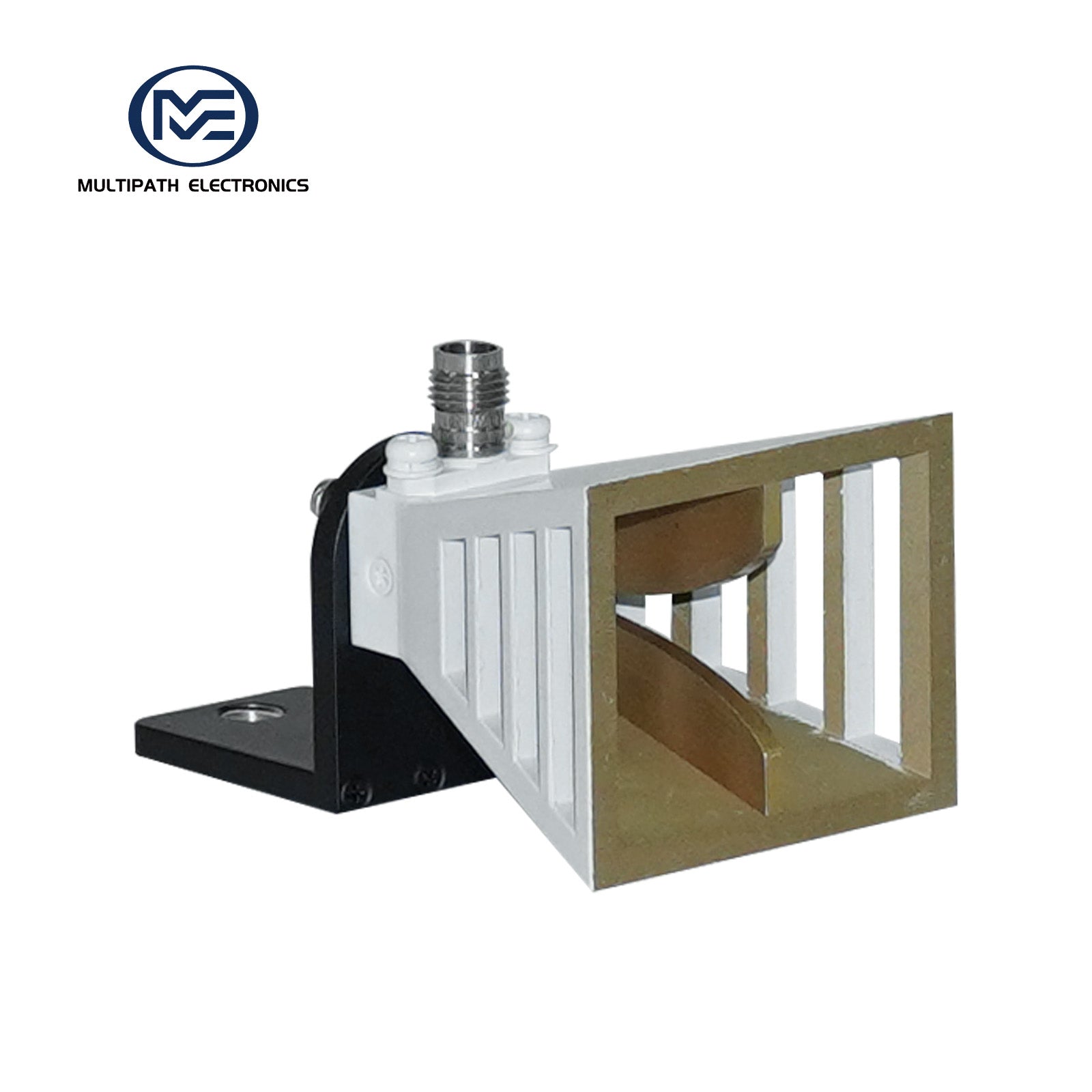Broadband Horn Antenna, Single Polarized, 6 GHz to 67 GHz, 13 dBi, 1.85mm Female
