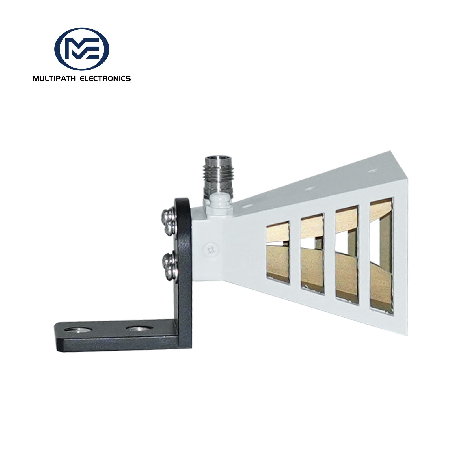 Broadband Horn Antenna, Single Polarized, 6 GHz to 67 GHz, 13 dBi, 1.85mm Female