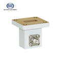 WR62, SMA-Buchse, orthogonaler Hohlleiter-Koaxial-Adapter, 11,9–18,0 GHz