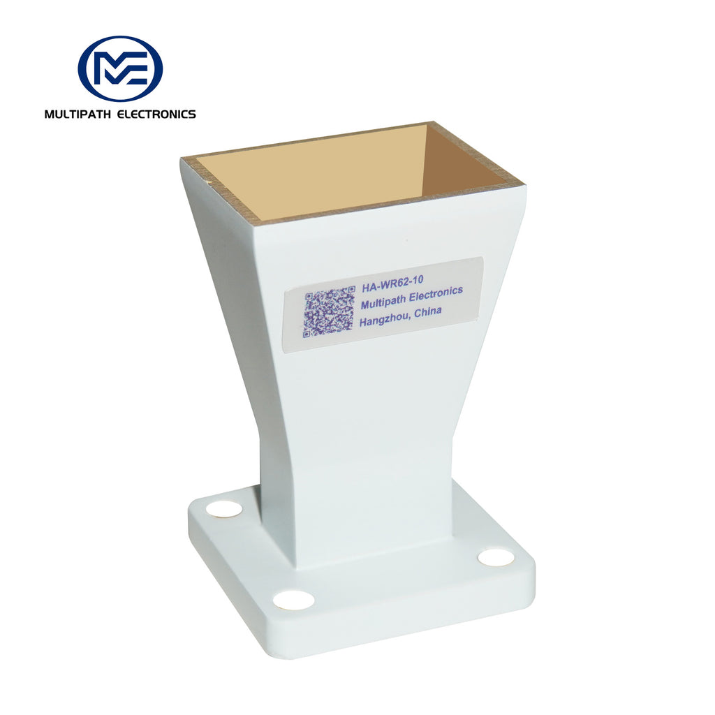 WR62 Standard-Hornantenne, 11,9–18,0 GHz, 10–20 dBi Nenngewinn, SMA-F