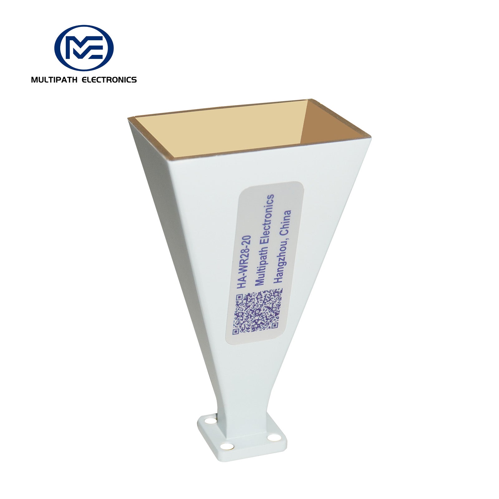 WR28 Standardgewinn-Hornantenne, 26,5-40,0 GHz, 10–20 dBi Nenngewinn, 2,4-F