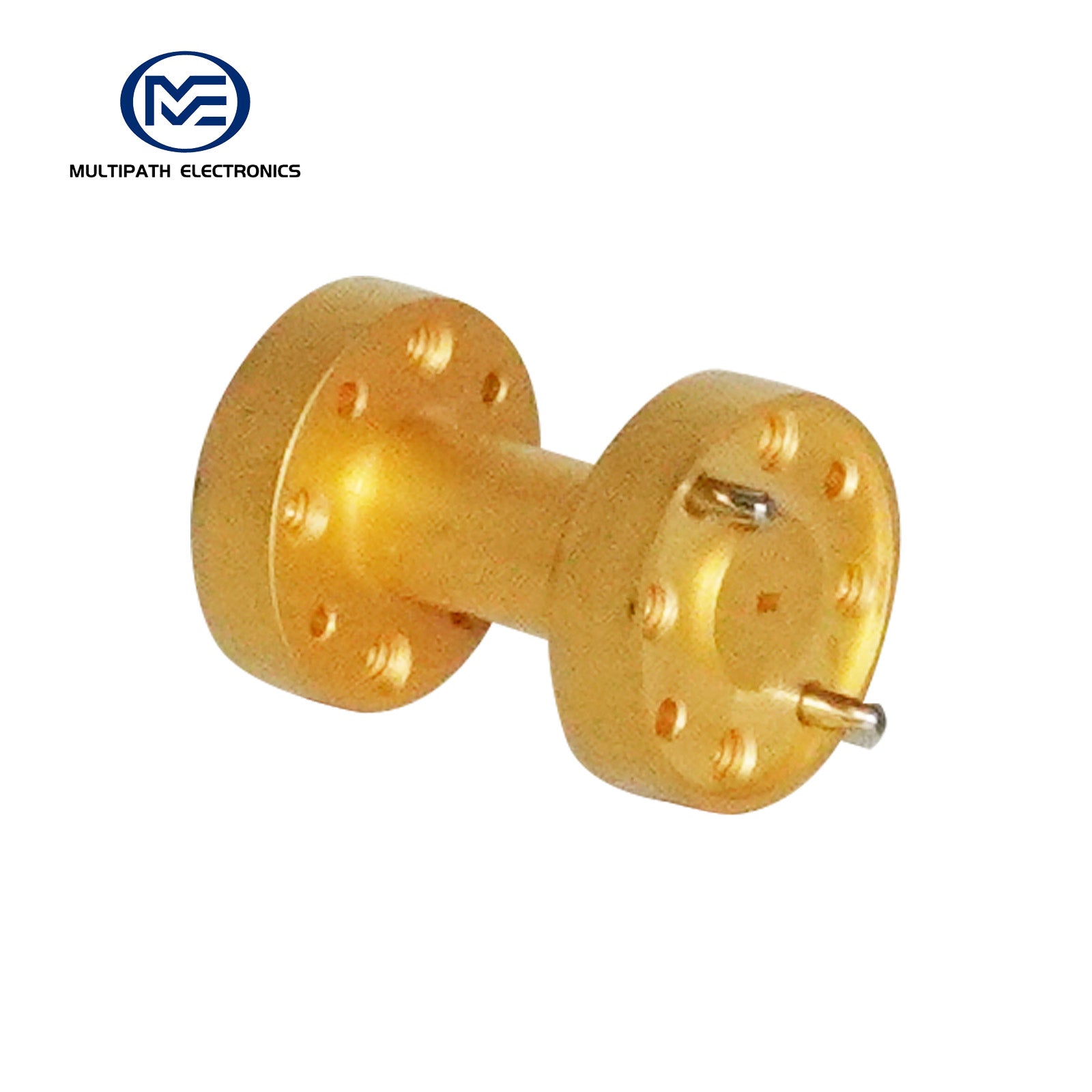 WR3 Wellenleiter-Geradstück, 217-330 GHz, UG-387/U-M, Vergoldung