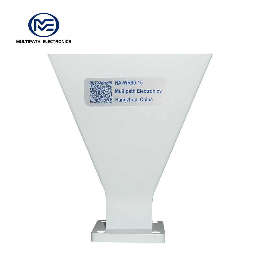 WR90 Standard Gain Horn Antenna, 8.2-12.5 GHz, 10–20 dBi Nominal Gain, SMA-F