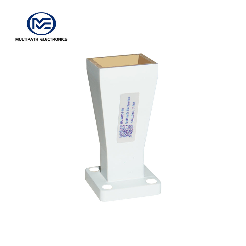 WR34 Standard Gain Horn Antenna, 21.7-33.0 GHz, 10–20 dBi Nominal Gain, 2.4-F
