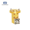 WR10, 1.0 Female, rechtwinkliger Hohlleiter-Koaxialadapter, 73,8-112,0 GHz