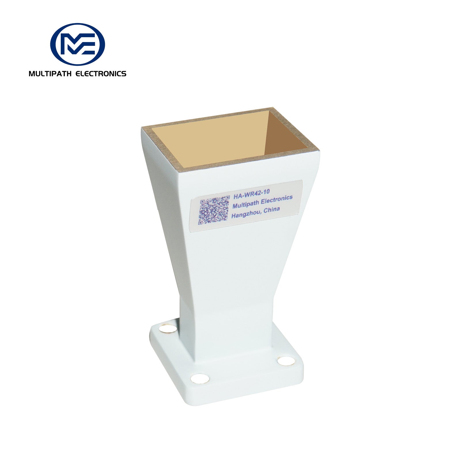 WR42 Standard Gain Horn Antenna, 17.6-26.7 GHz, 10–20 dBi Nominal Gain, 2.4-F