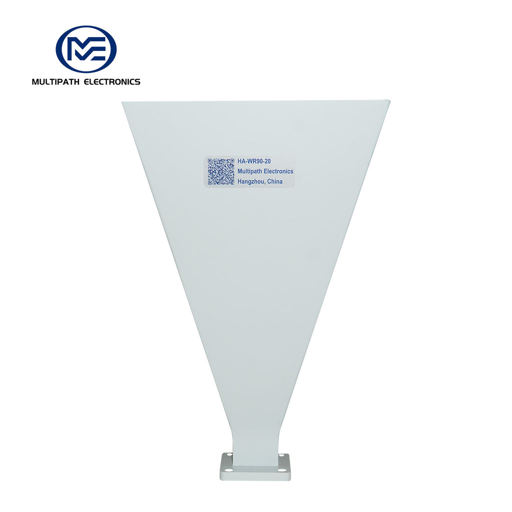 WR90 Standard Gain Horn Antenna, 8.2-12.5 GHz, 10–20 dBi Nominal Gain, SMA-F