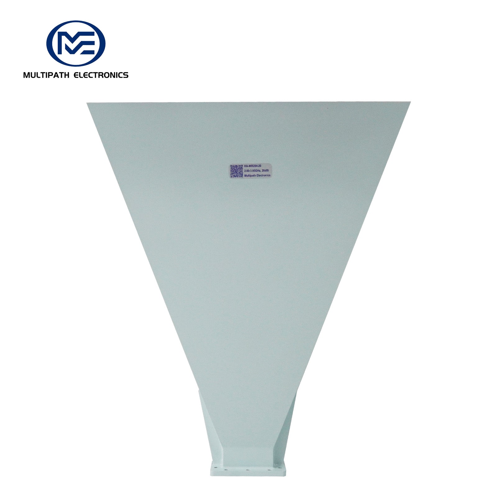 WR284 Standard Gain Horn Antenna, 2.6-3.95 GHz, 10–20 dBi Nominal Gain, N-F
