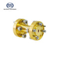WR10 Hohlleiter-Geradstück, 73,8-112,0 GHz, UG-387/U-M, vergoldet