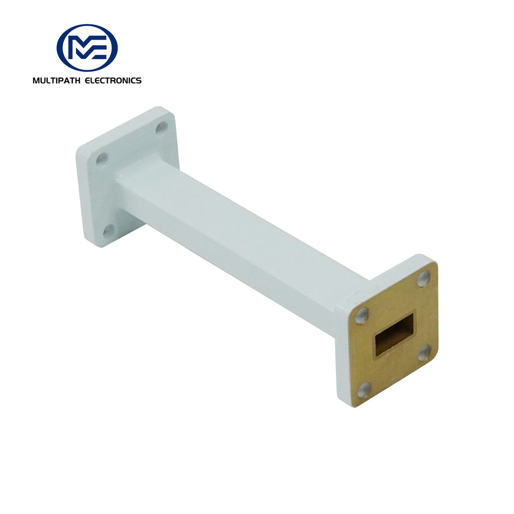 WR51 Waveguide Straight Section, 14.5-22.0 GHz, FBP180