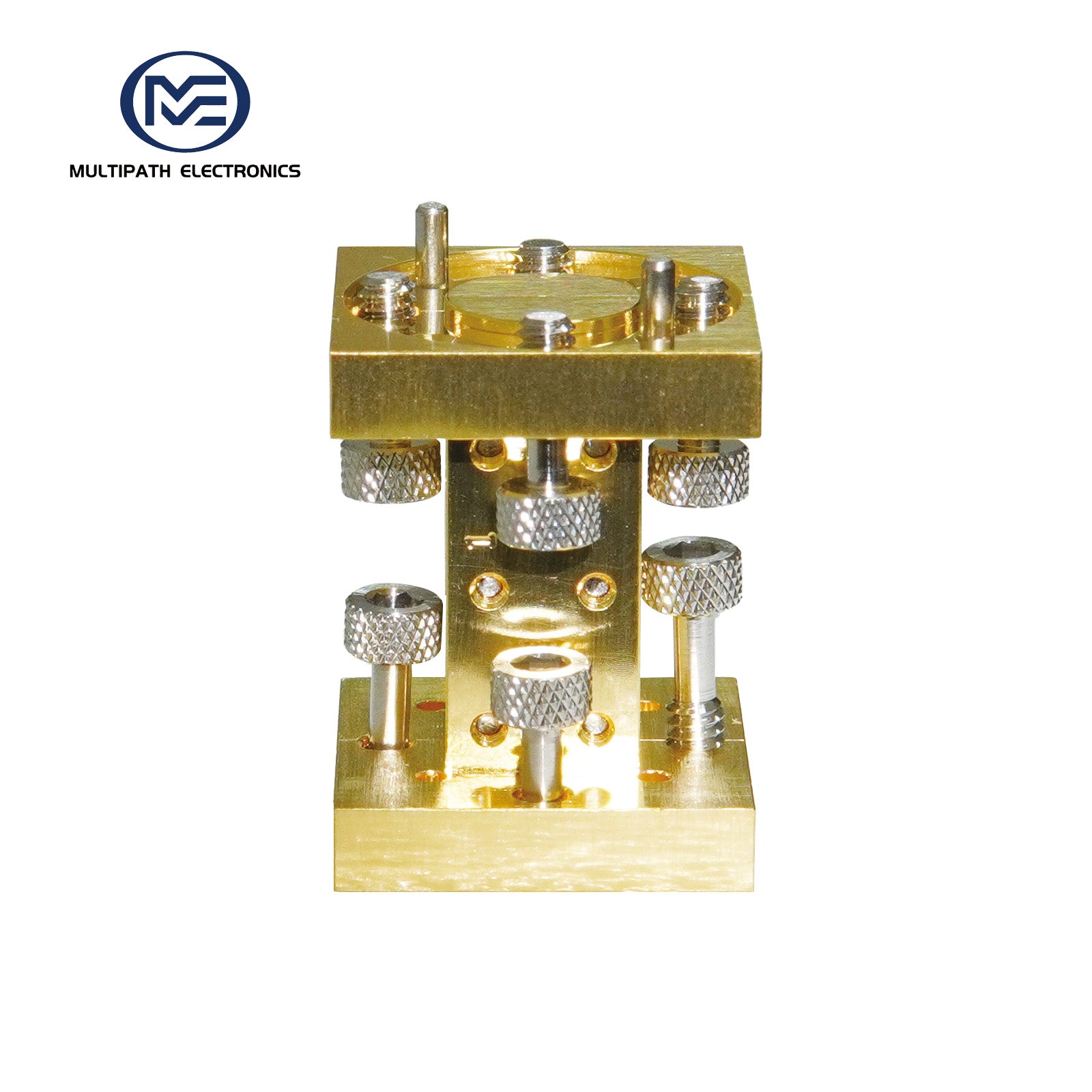 WR1 Wellenleiter-Geradstück, 750-1100 GHz, FUGP, Goldbeschichtung