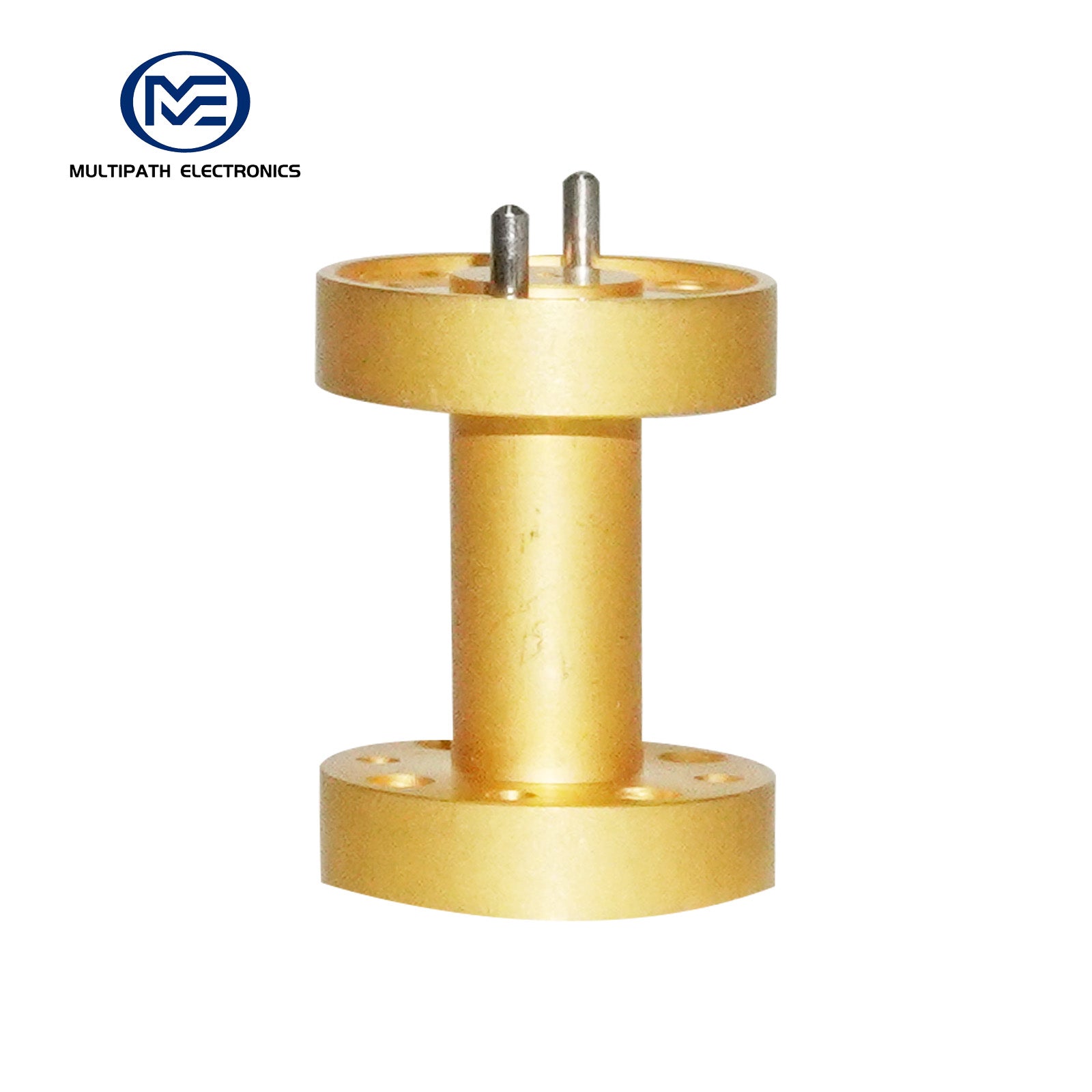 WR3 Wellenleiter-Geradstück, 217-330 GHz, UG-387/U-M, Vergoldung