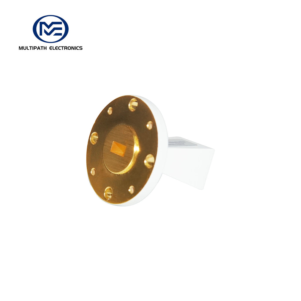 WR22 Standard Gain Horn Antenna, 32.9-50.1 GHz, 10–20 dBi Nominal Gain, 2.4-F