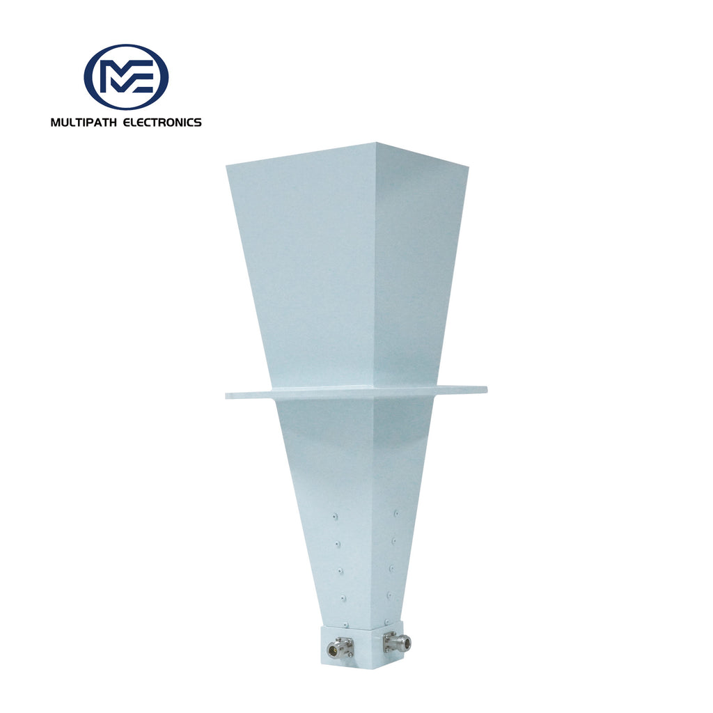 Broadband Horn Antenna, Dual Polarized, 2 GHz to 6 GHz, 20 dBi, N Female