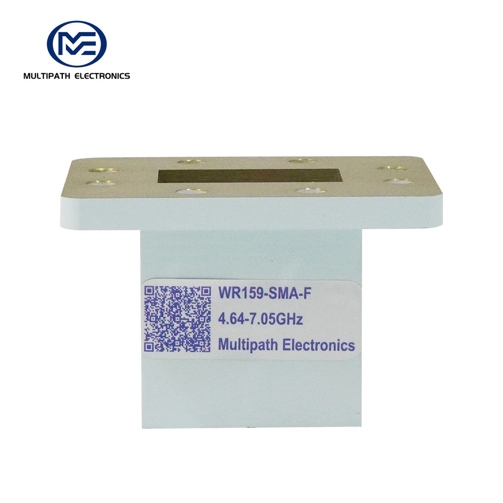 WR159, SMA-Buchse, orthogonaler Wellenleiter-Koaxialadapter, 4,64–7,05 GHz