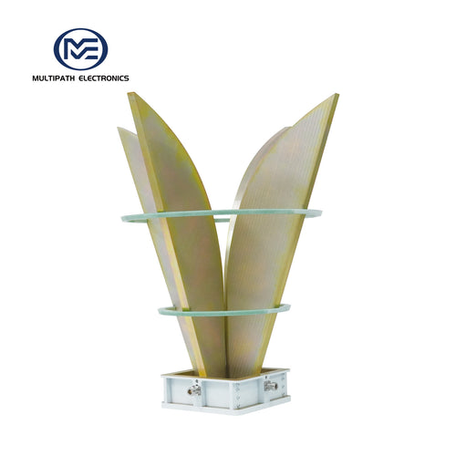 Broadband Horn Antenna, Dual Polarized, 0.35 GHz to 2 GHz, 10 dBi, N Female