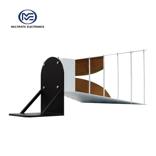 Broadband Horn Antenna, Single Polarized, 0.6 GHz to 9 GHz, 13 dBi, SMA Female