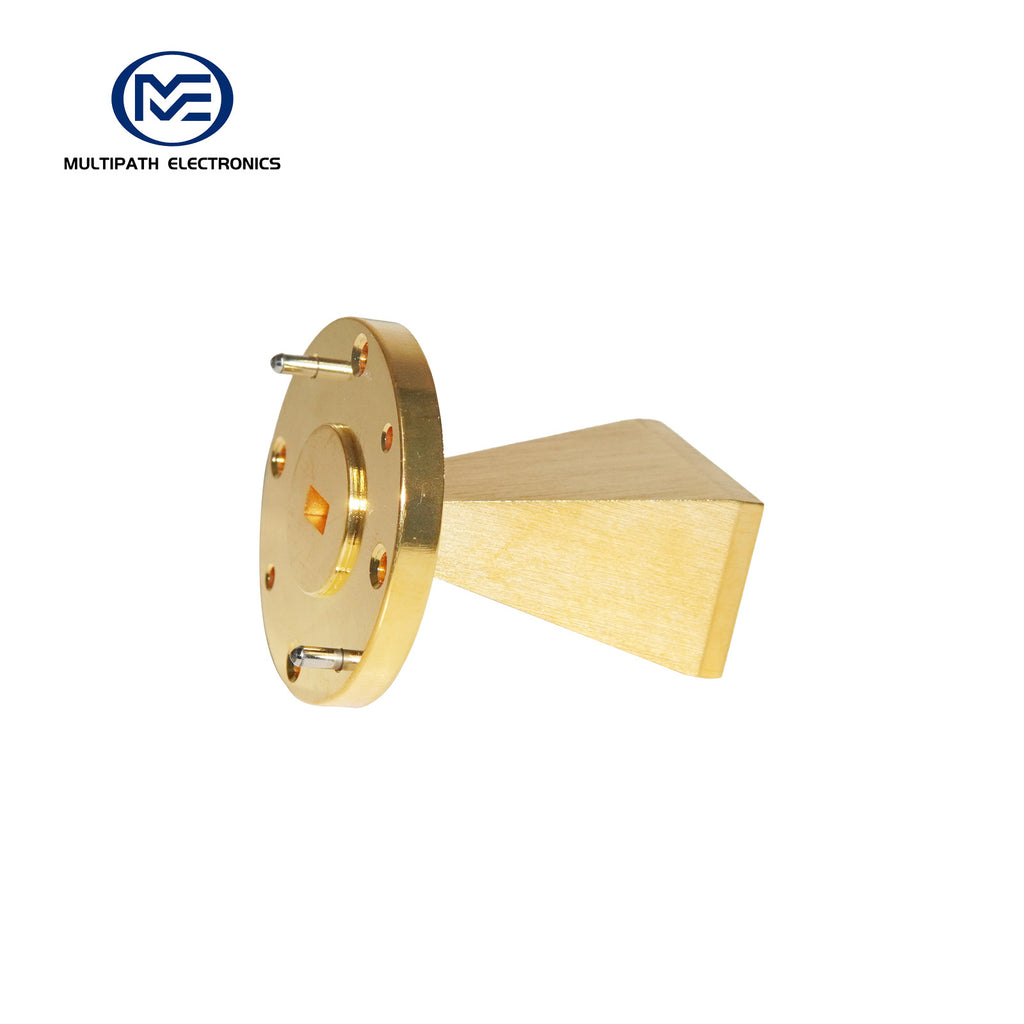 WR19 Standard-Hornantenne, 39,2–59,6 GHz, 10–20 dBi Nenngewinn, 1,85-F