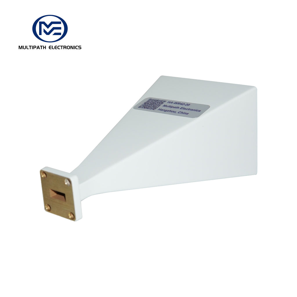 WR42 Standard Gain Horn Antenna, 17.6-26.7 GHz, 10–20 dBi Nominal Gain, 2.4-F