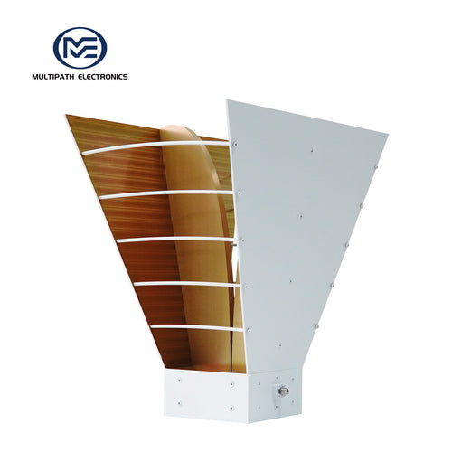 Broadband Horn Antenna, Single Polarized, 0.8 GHz to 12 GHz, 16 dBi, SMA Female