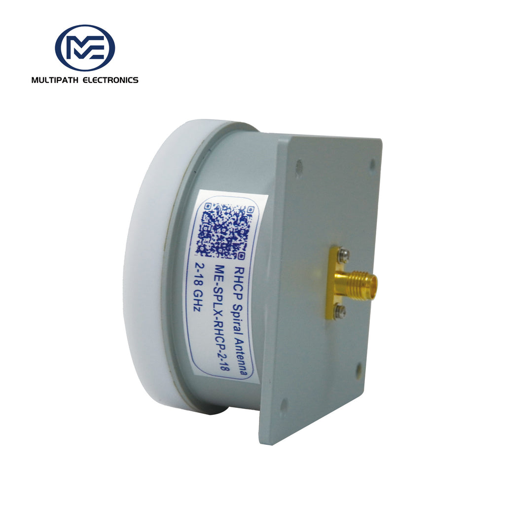 Right-hand Circularly Polarized Antenna, 2-18 GHz
