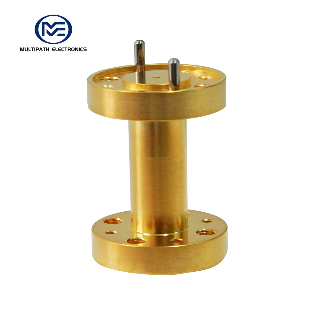WR4 Hohlleiter-Geradstück, 172-261 GHz, UG-387/U-M, Vergoldung