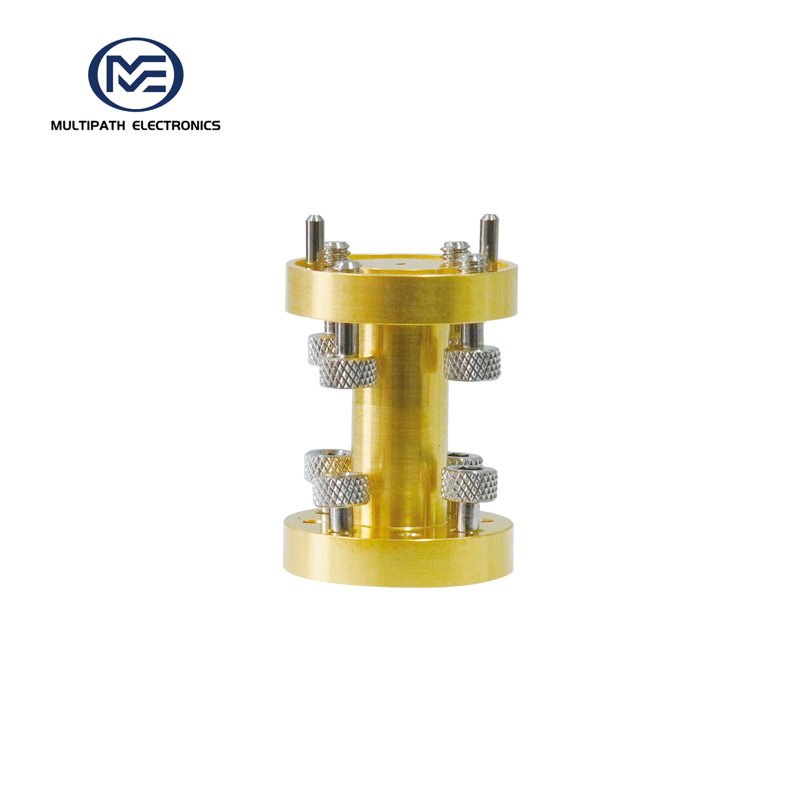 WR5 Waveguide Straight Section, 145-220 GHz, UG-387/U-M, Gold plating