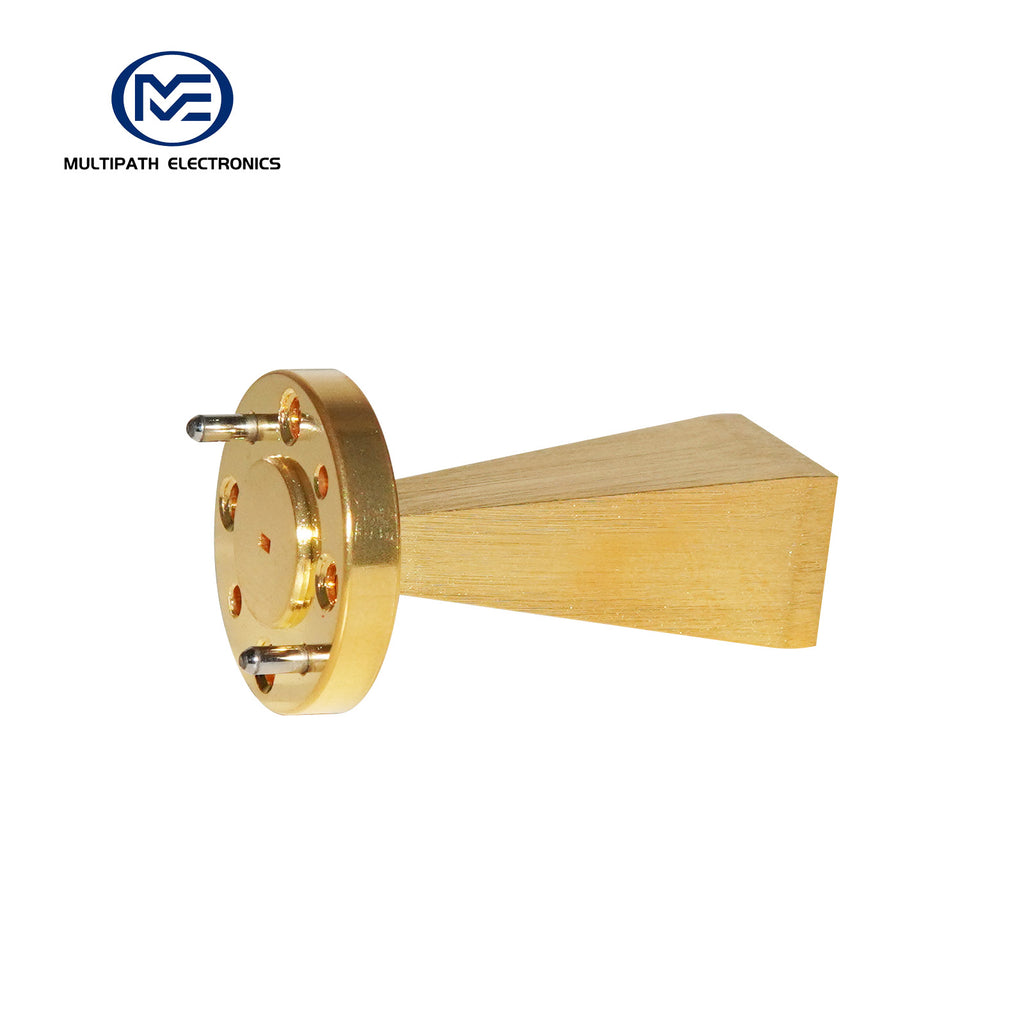 WR7 Standard Gain Horn Antenna Operating From 113 GHz to 173 GHz, 10-20 dBi