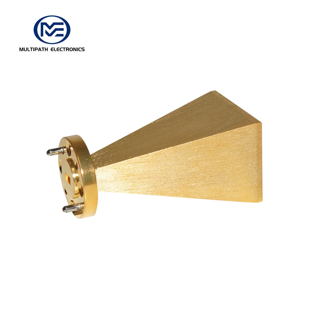 WR15 Standard-Hornantenne, 49,8–75,8 GHz, 10–20 dBi Nenngewinn, 1,0-F