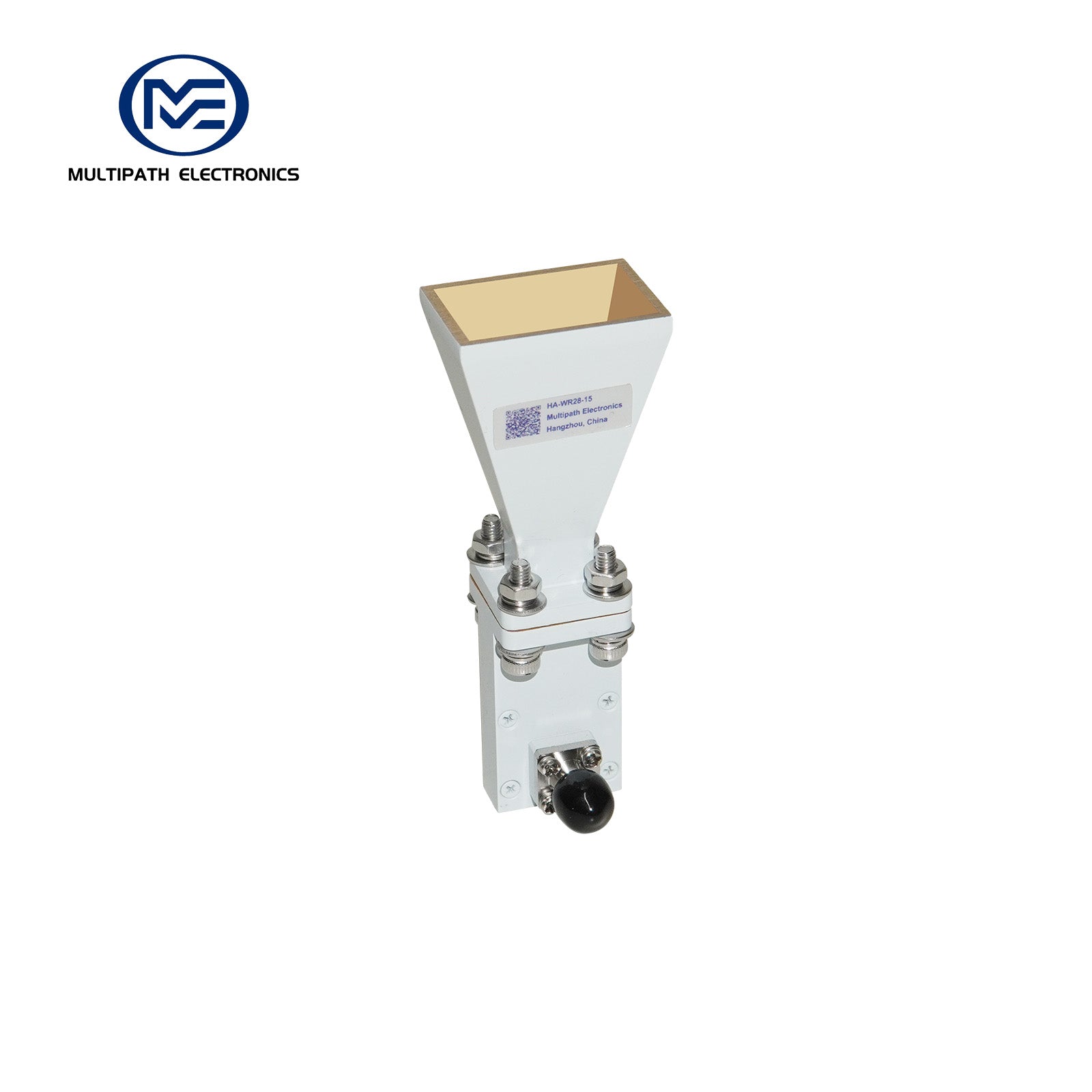 WR28 Standardgewinn-Hornantenne mit Hohlleiter-Koaxialadapter, 26,5-40,0 GHz, 10–20 dBi Nenngewinn, 2,4-