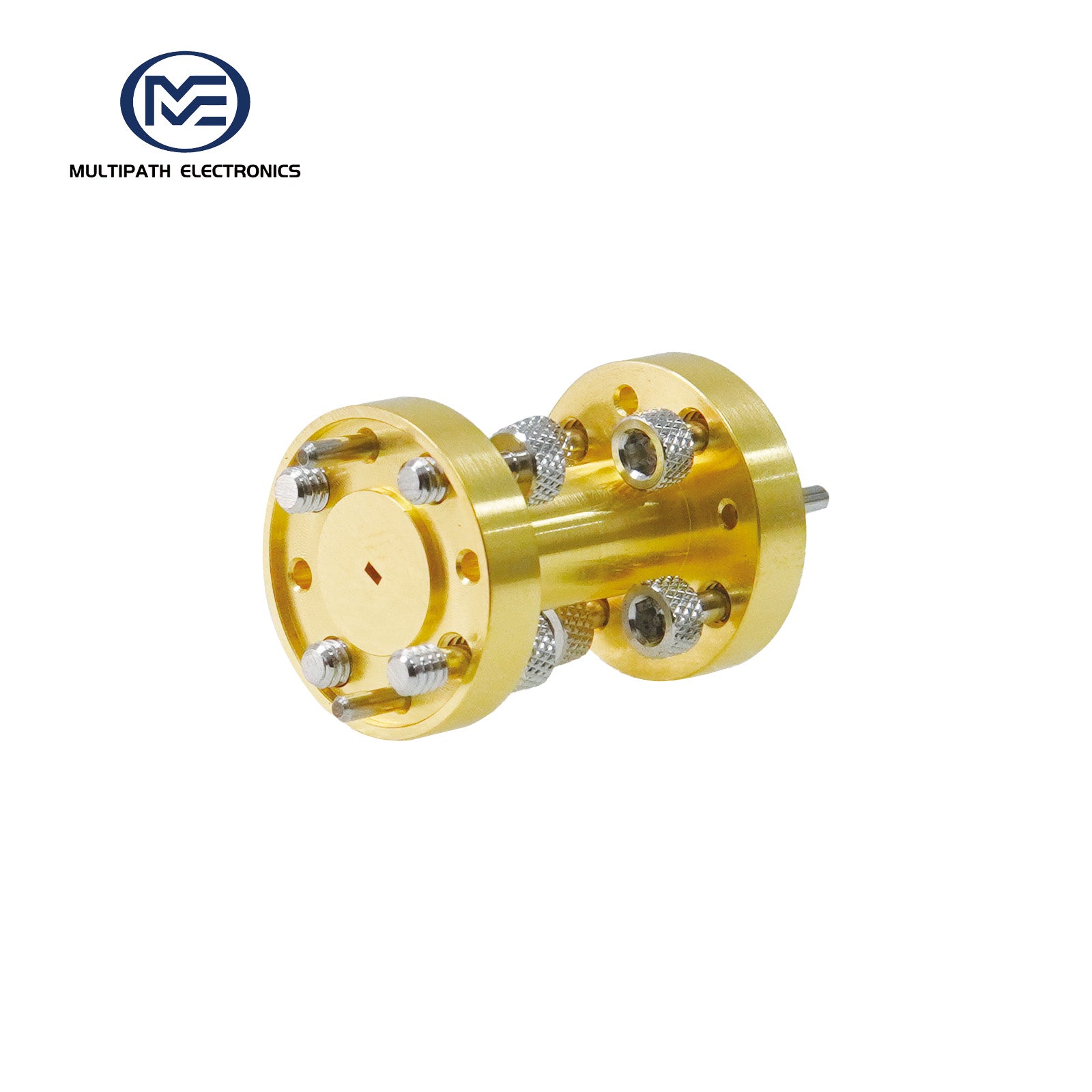 WR5 Waveguide Straight Section, 145-220 GHz, UG-387/U-M, Gold plating