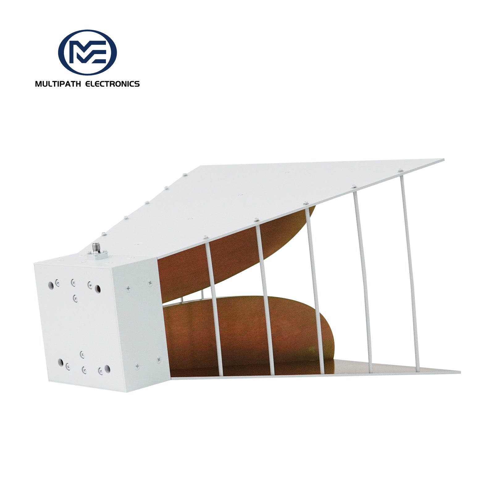 Broadband Horn Antenna, Single Polarized, 0.8 GHz to 12 GHz, 16 dBi, SMA Female