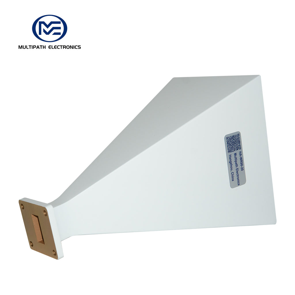 WR90 Standard Gain Horn Antenna, 8.2-12.5 GHz, 10–20 dBi Nominal Gain, SMA-F