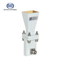 Antenne cornet à gain standard WR42 avec adaptateur guide d'ondes vers coaxial, 17,6-26,7 GHz, gain nominal 10-20 dBi, 2.4-F
