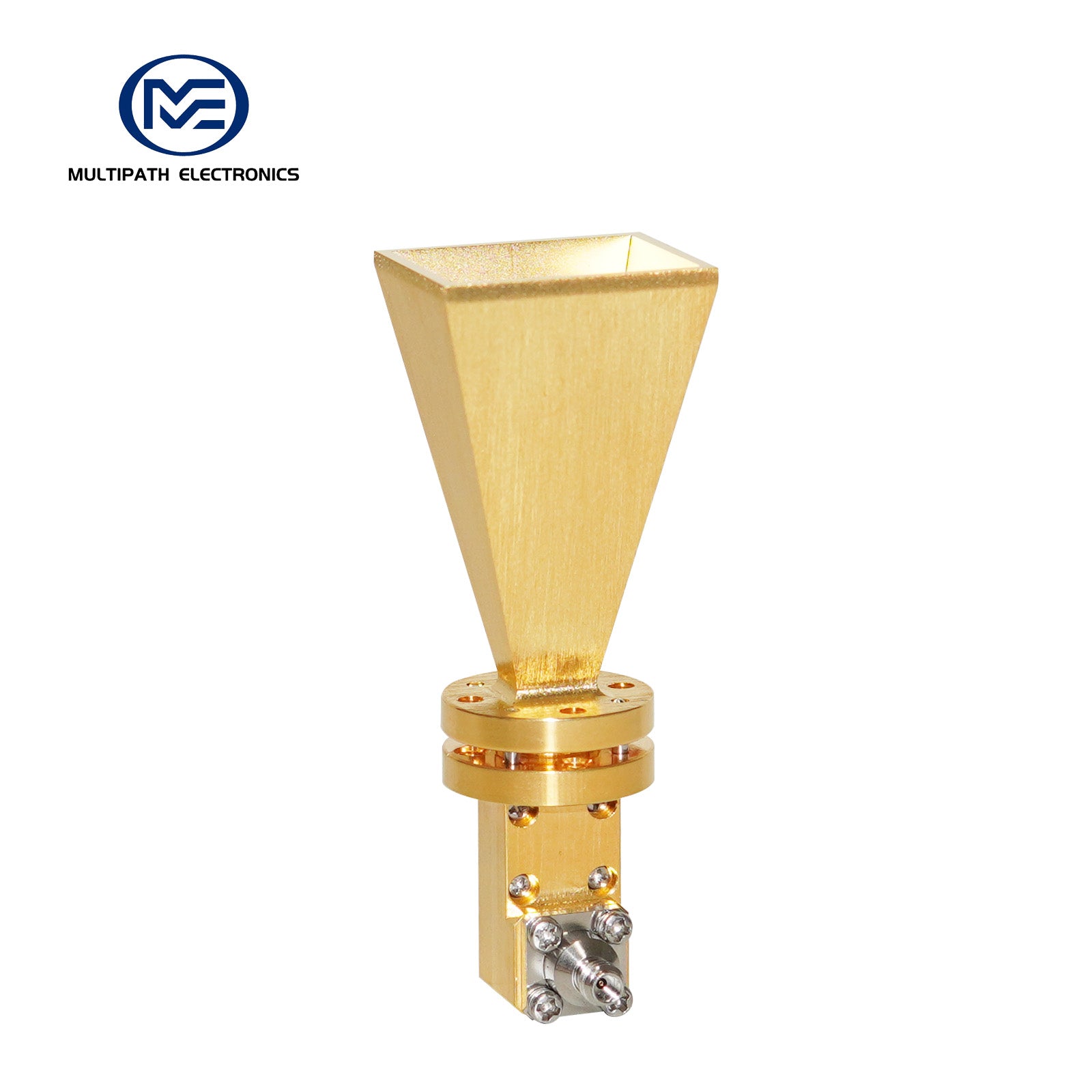 WR15 Standard-Hornantenne mit Hohlleiter-Koaxialadapter, 49,8-75,8 GHz, 10–20 dBi Nenngewinn, 1.0-F