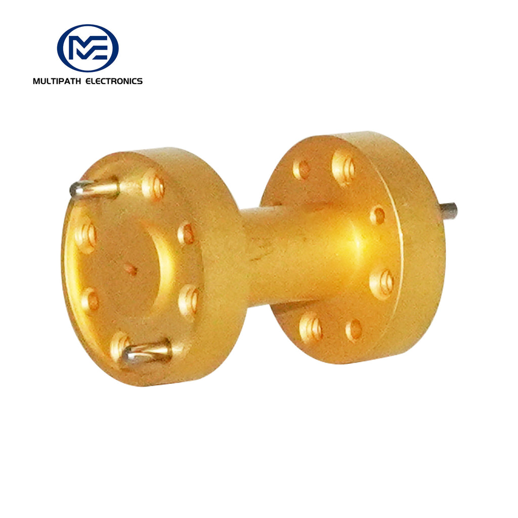 WR3 Waveguide Straight Section, 217-330 GHz, UG-387/U-M, Gold plating