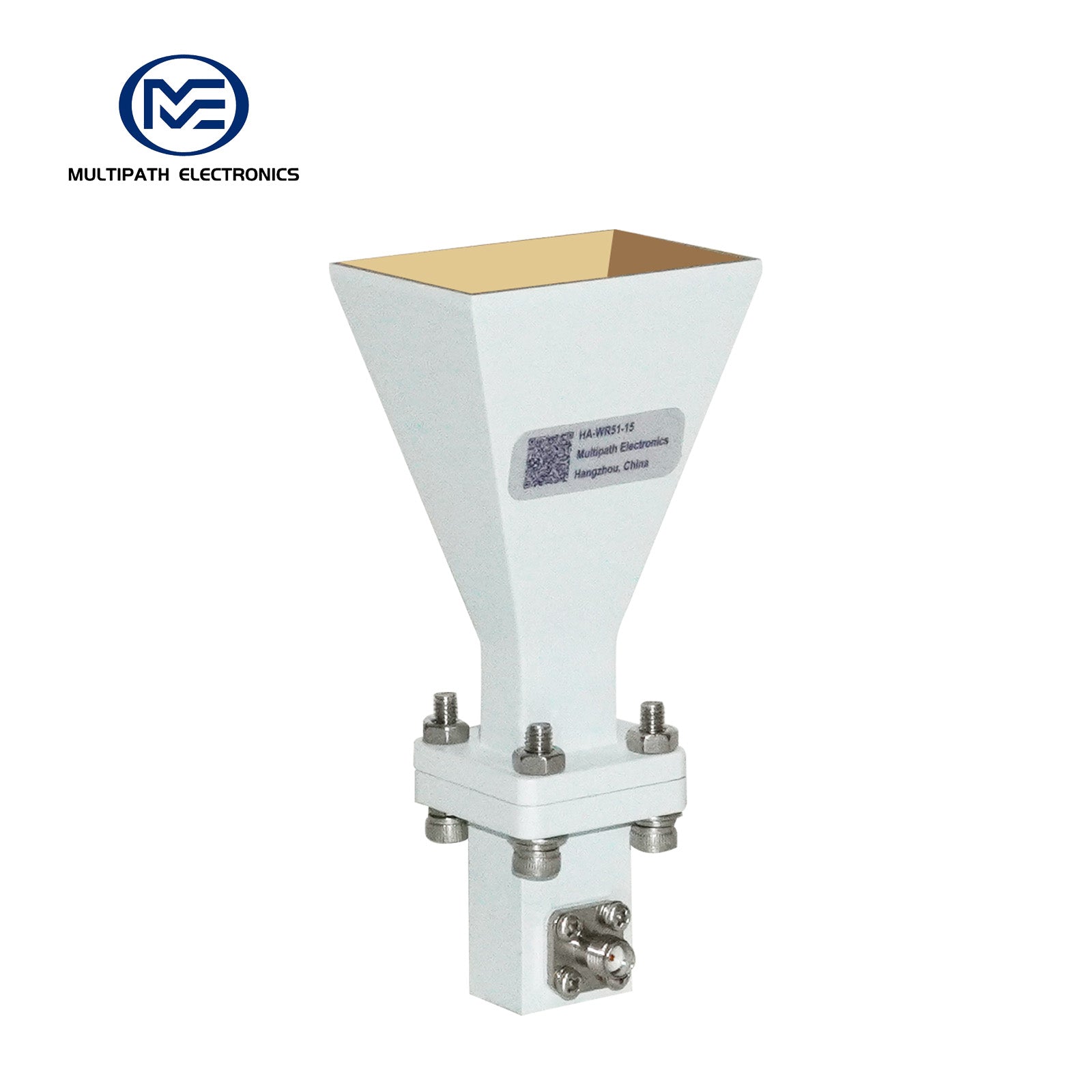 WR51 Standard-Gewinnhörner mit Hohlleiter-Koaxialadapter, 14,5-22,0 GHz, 10-20 dBi Nominalverstärkung, SMA-F