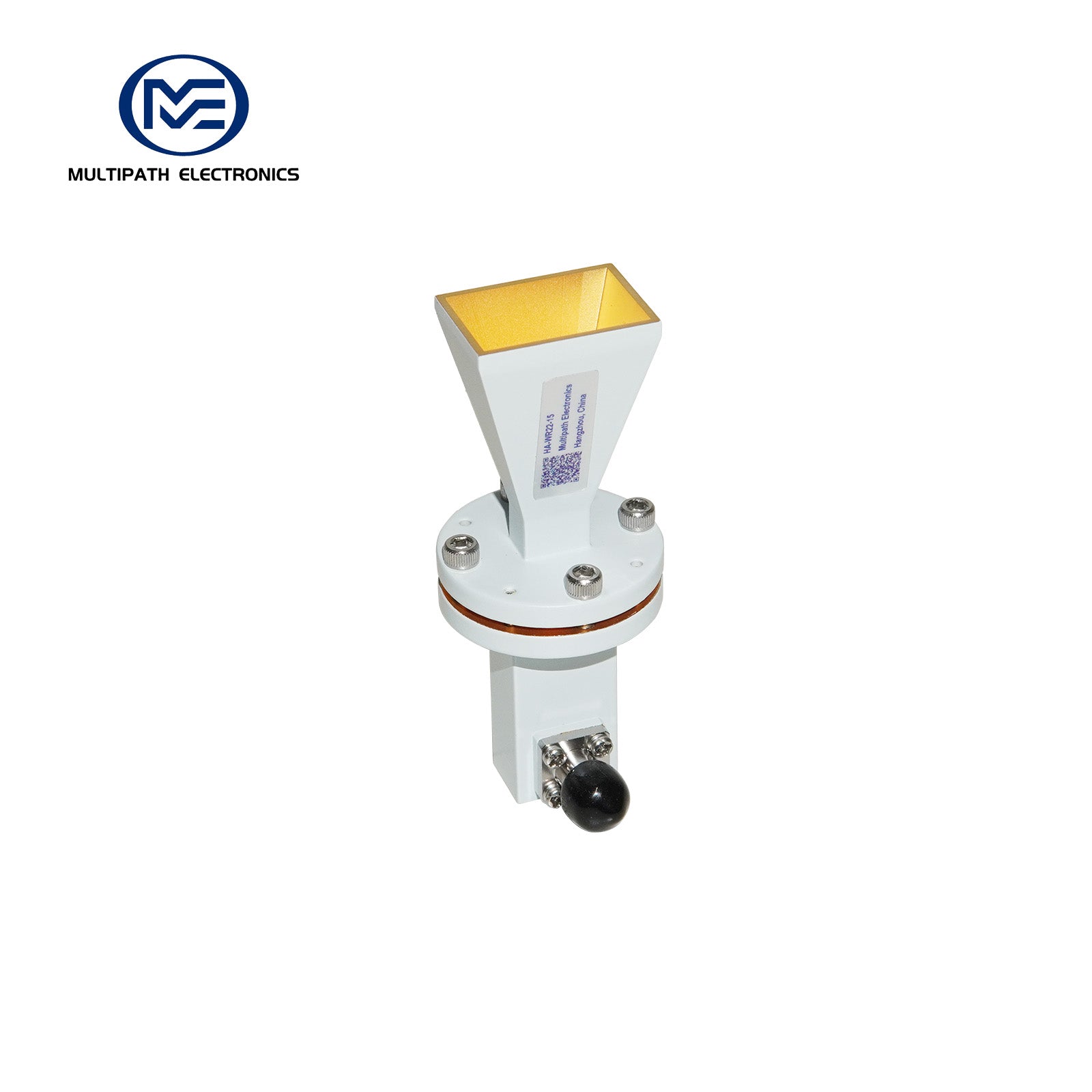 WR22 Standard-Hornantenne mit Hohlleiter-Koaxial-Adapter, 32,9-50,1 GHz, 10–20 dBi Nenngewinn, 2,4-F