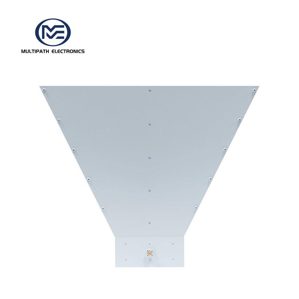 Broadband Horn Antenna, Single Polarized, 0.6 GHz to 9 GHz, 13 dBi, SMA Female