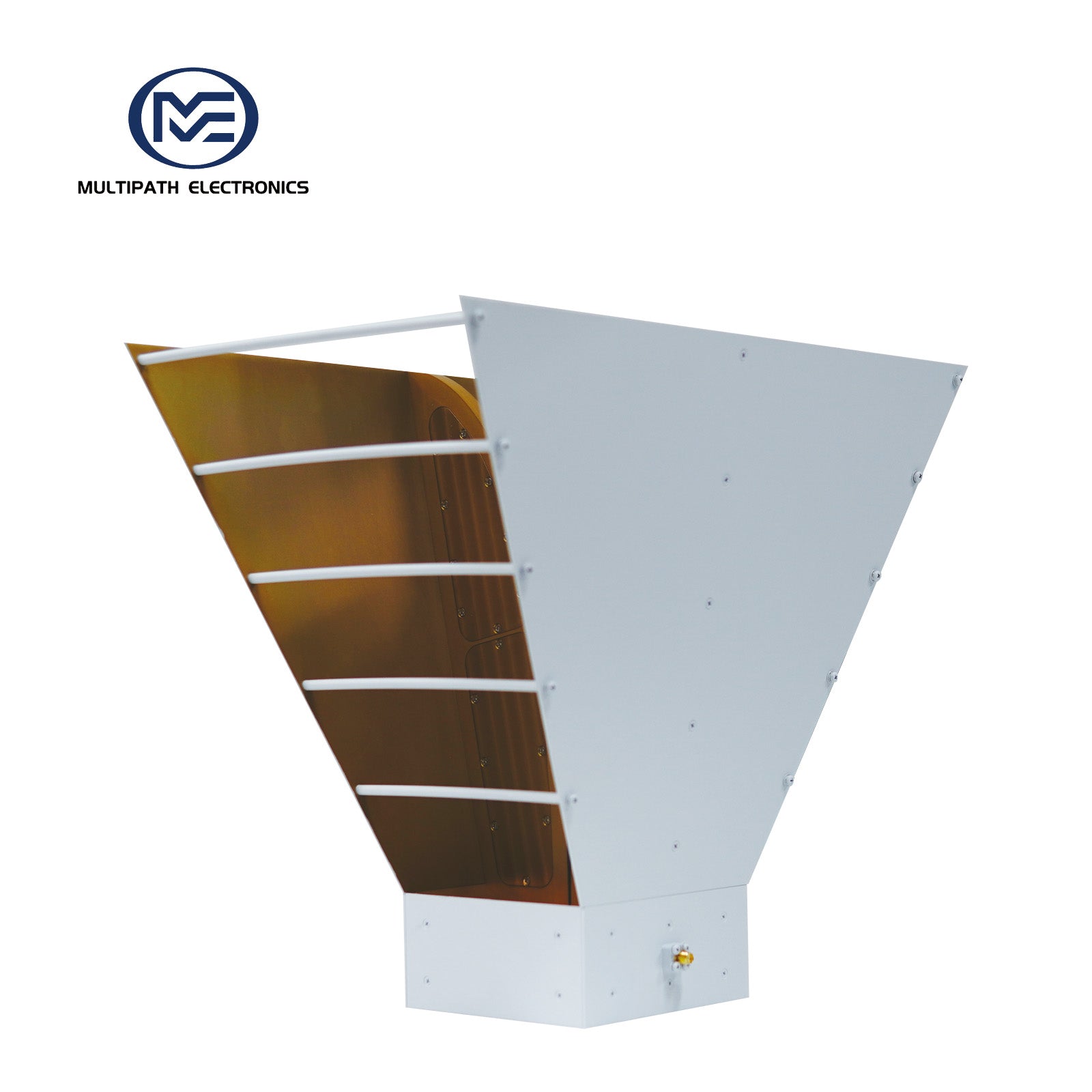Broadband Horn Antenna, Single Polarized, 0.6 GHz to 9 GHz, 13 dBi, SMA Female