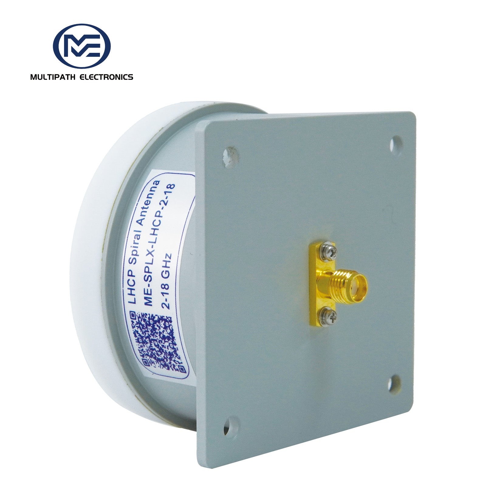 Left-hand Circularly Polarized Antenna, 2-18 GHz