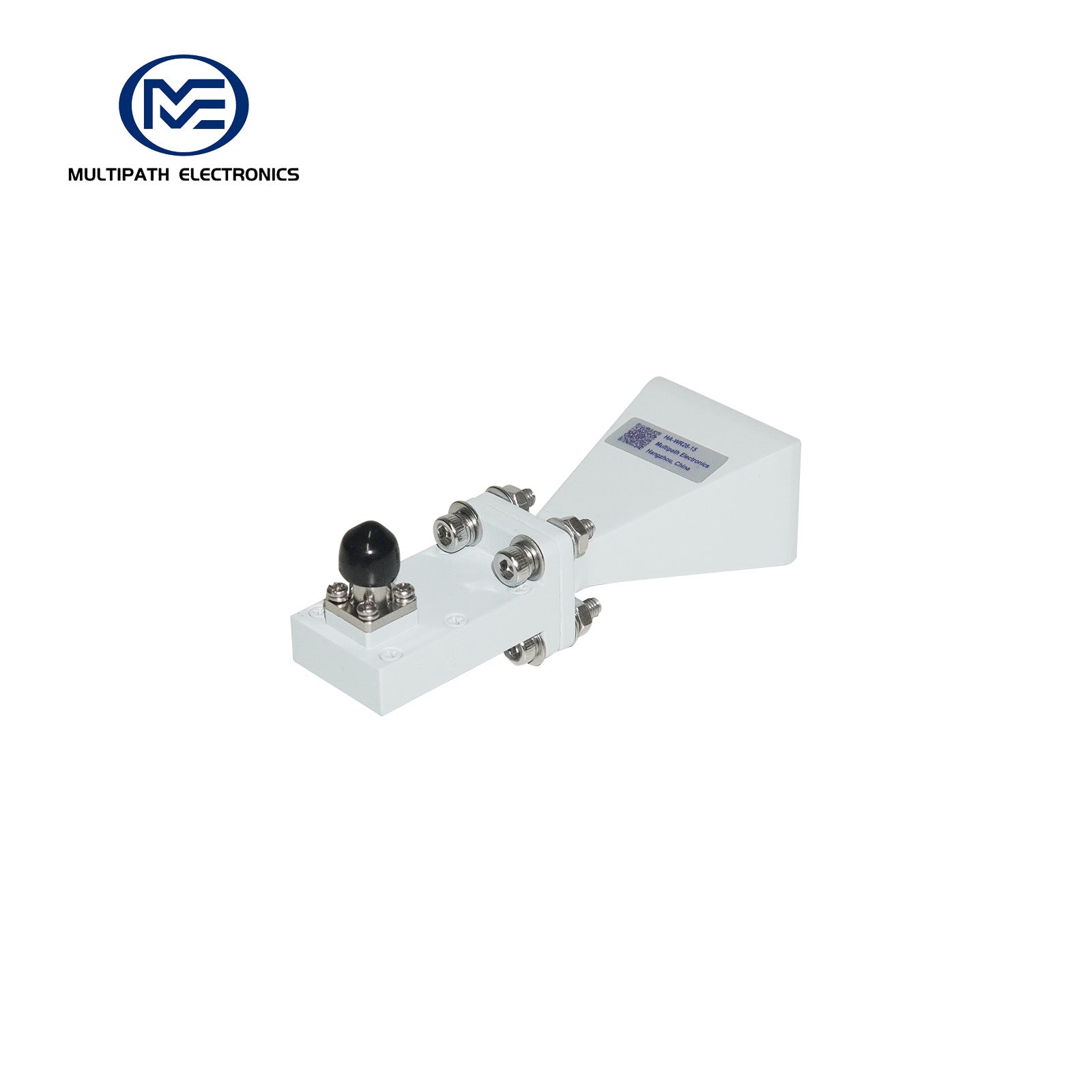 WR28 Standardgewinn-Hornantenne mit Hohlleiter-Koaxialadapter, 26,5-40,0 GHz, 10–20 dBi Nenngewinn, 2,4-