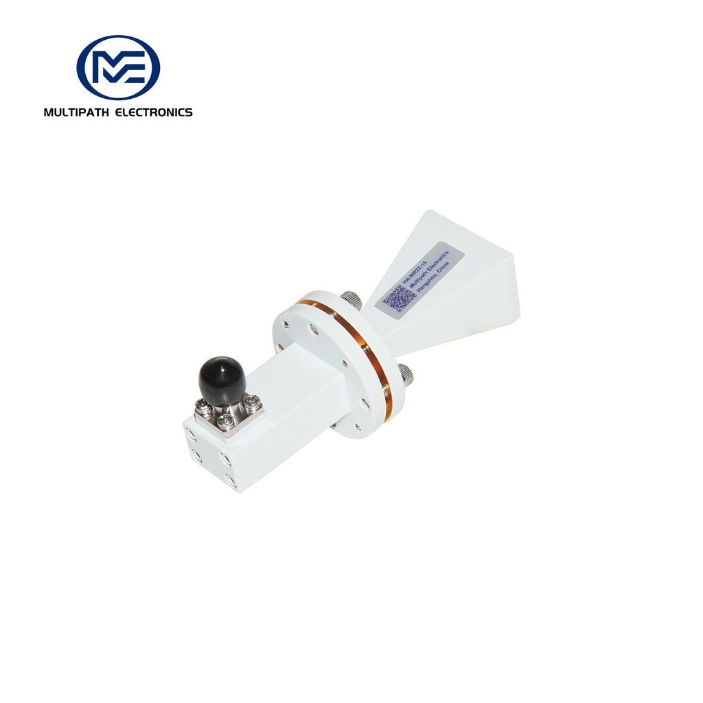 WR22 Standard-Hornantenne mit Hohlleiter-Koaxial-Adapter, 32,9-50,1 GHz, 10–20 dBi Nenngewinn, 2,4-F