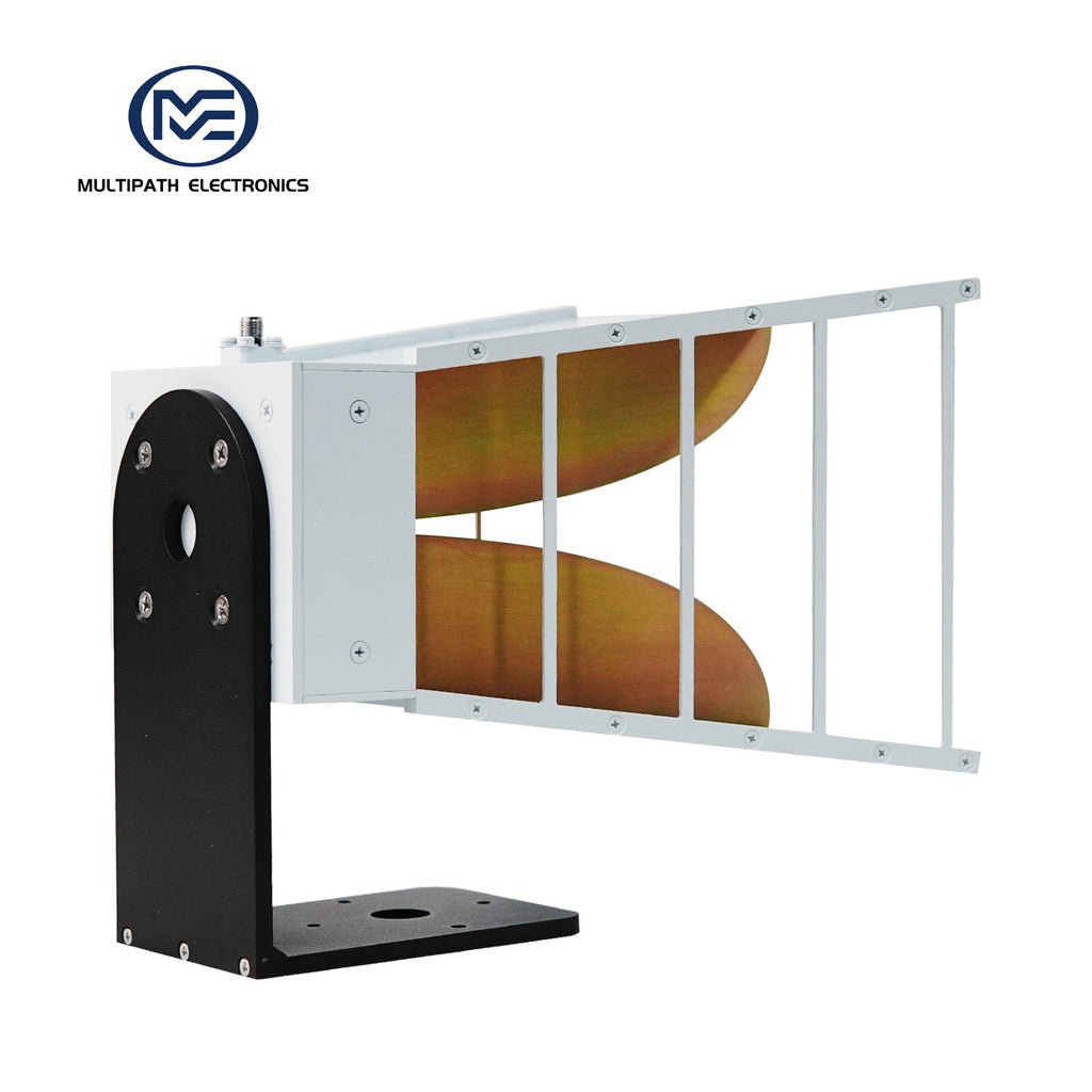 Broadband Horn Antenna, Single Polarized, 1 GHz to 18 GHz, 10 dBi, SMA Female