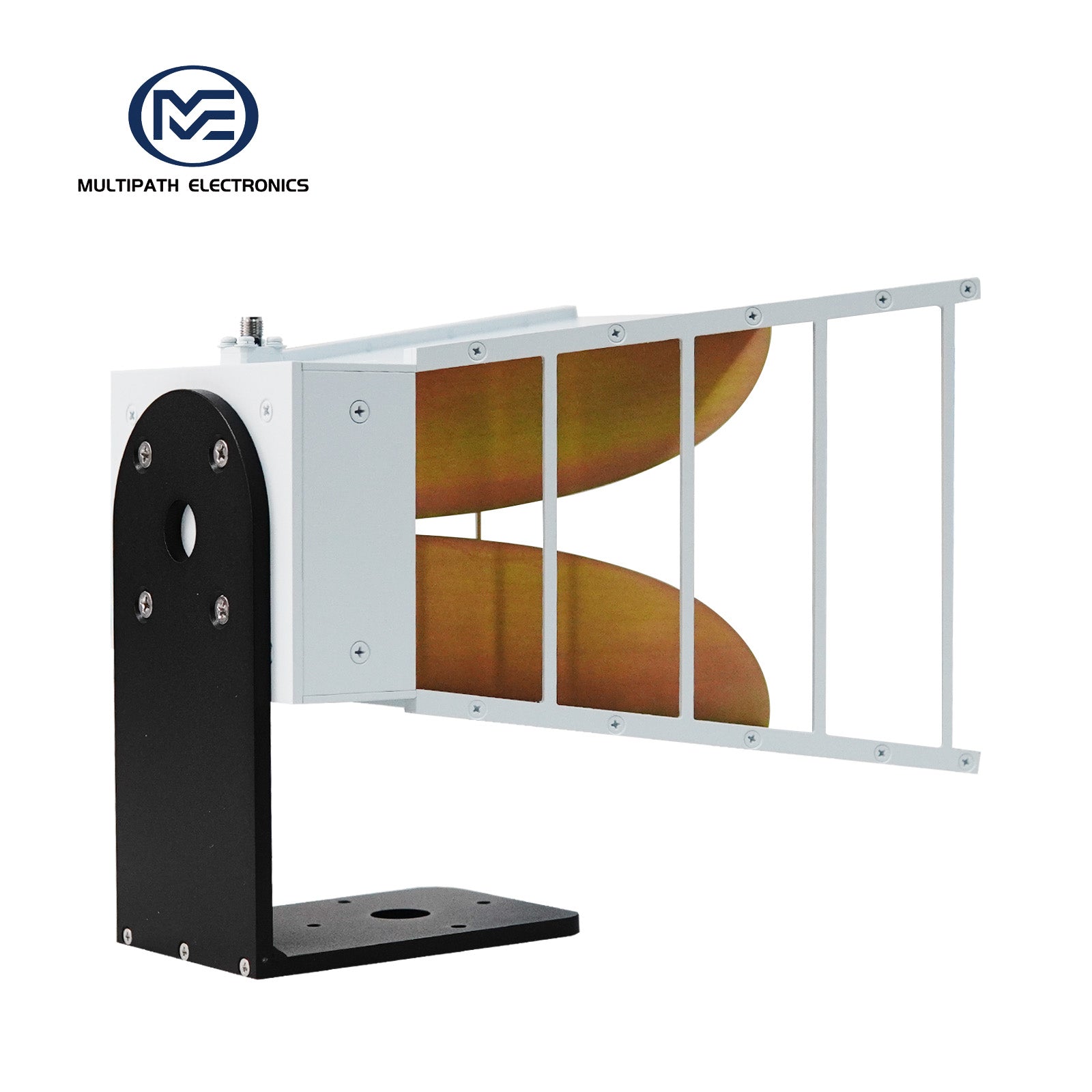Broadband Horn Antenna, Single Polarized, 1 GHz to 18 GHz, 10 dBi, SMA Female