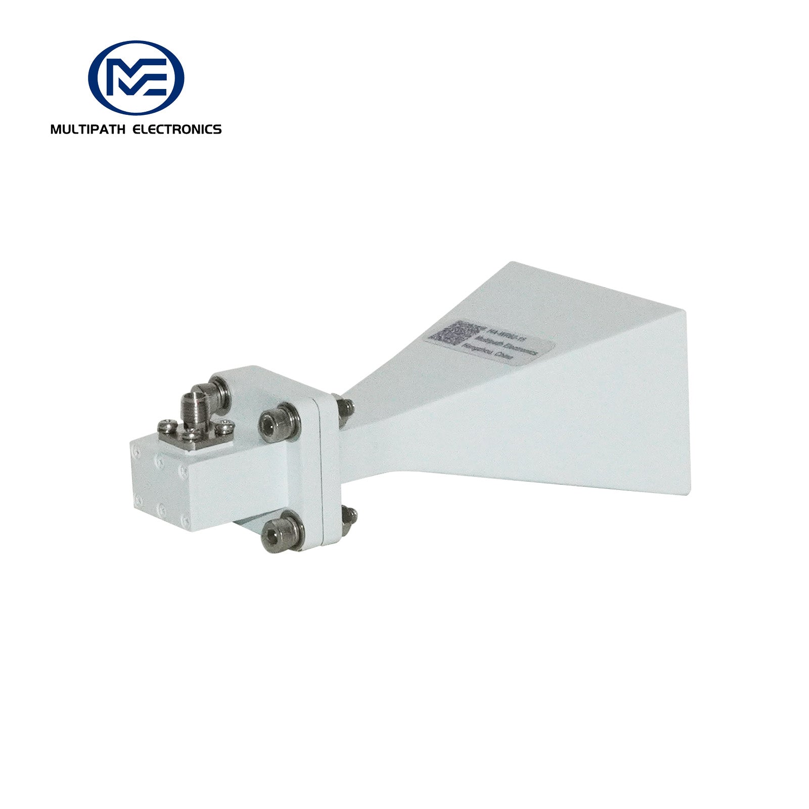WR62-Standard-Gewinnhornantenne mit Hohlleiter-Koaxial-Adapter, 11,9–18,0 GHz, 10–20 dBi Nenngewinn, SMA-F