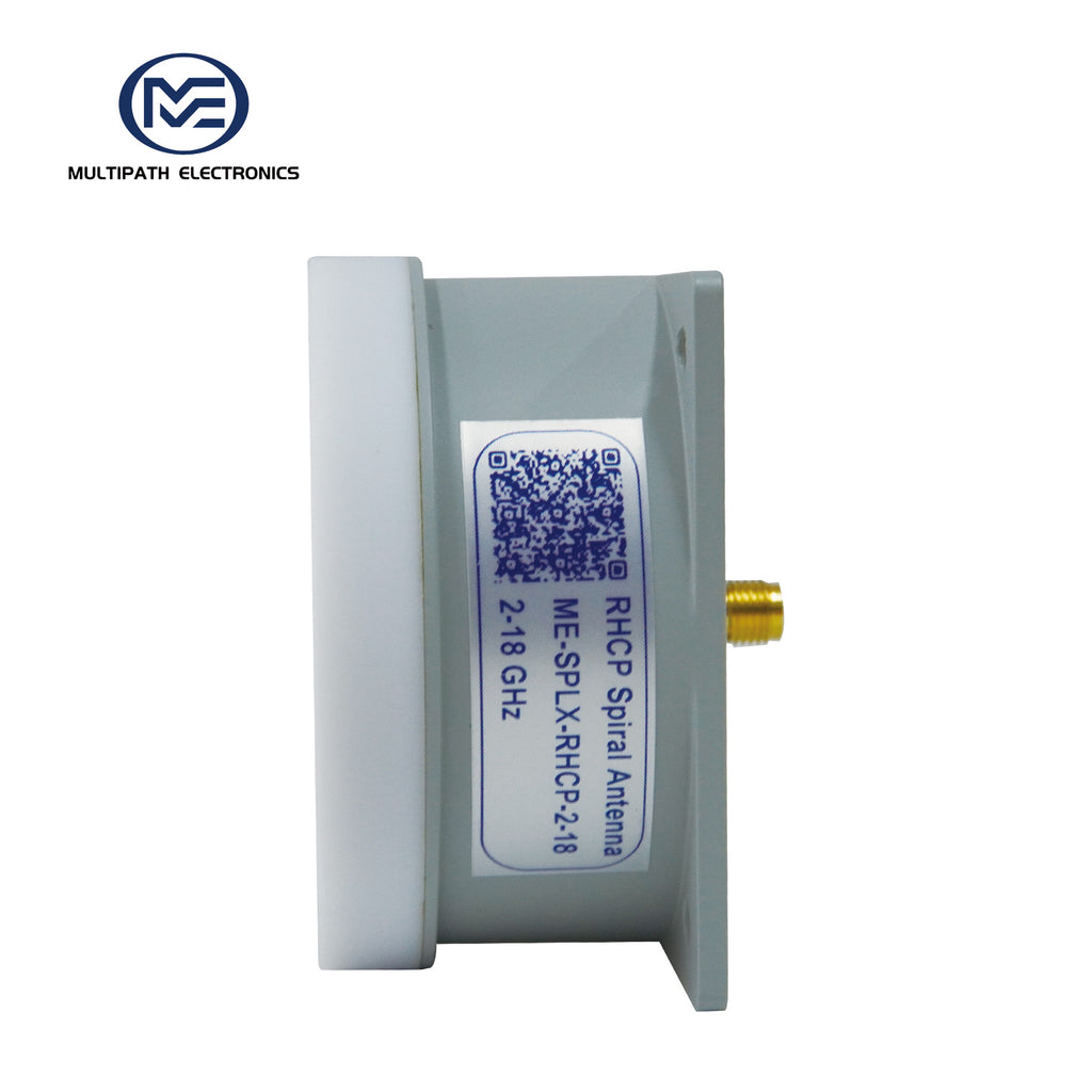 Right-hand Circularly Polarized Antenna, 2-18 GHz
