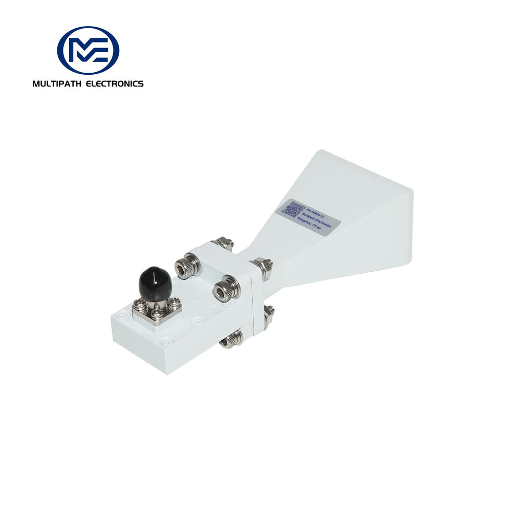 WR34 Standard Gain Horn Antenna with Waveguide-to-Coaxial Adapter, 21.7-33.0 GHz, 10–20 dBi Nominal Gain, 2.4-F