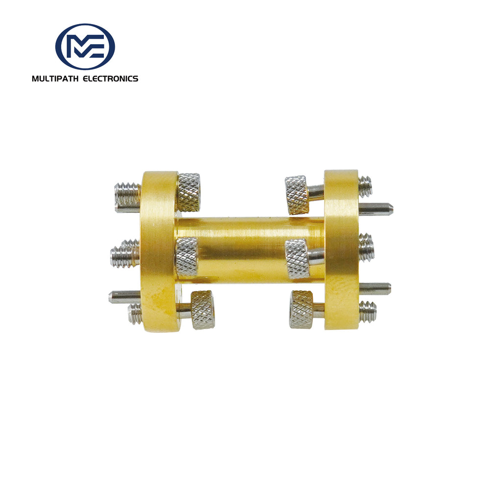 WR8-Hohlleiter-Geradstück, 92.2-140.0 GHz, UG-387/U-M, Goldbeschichtung