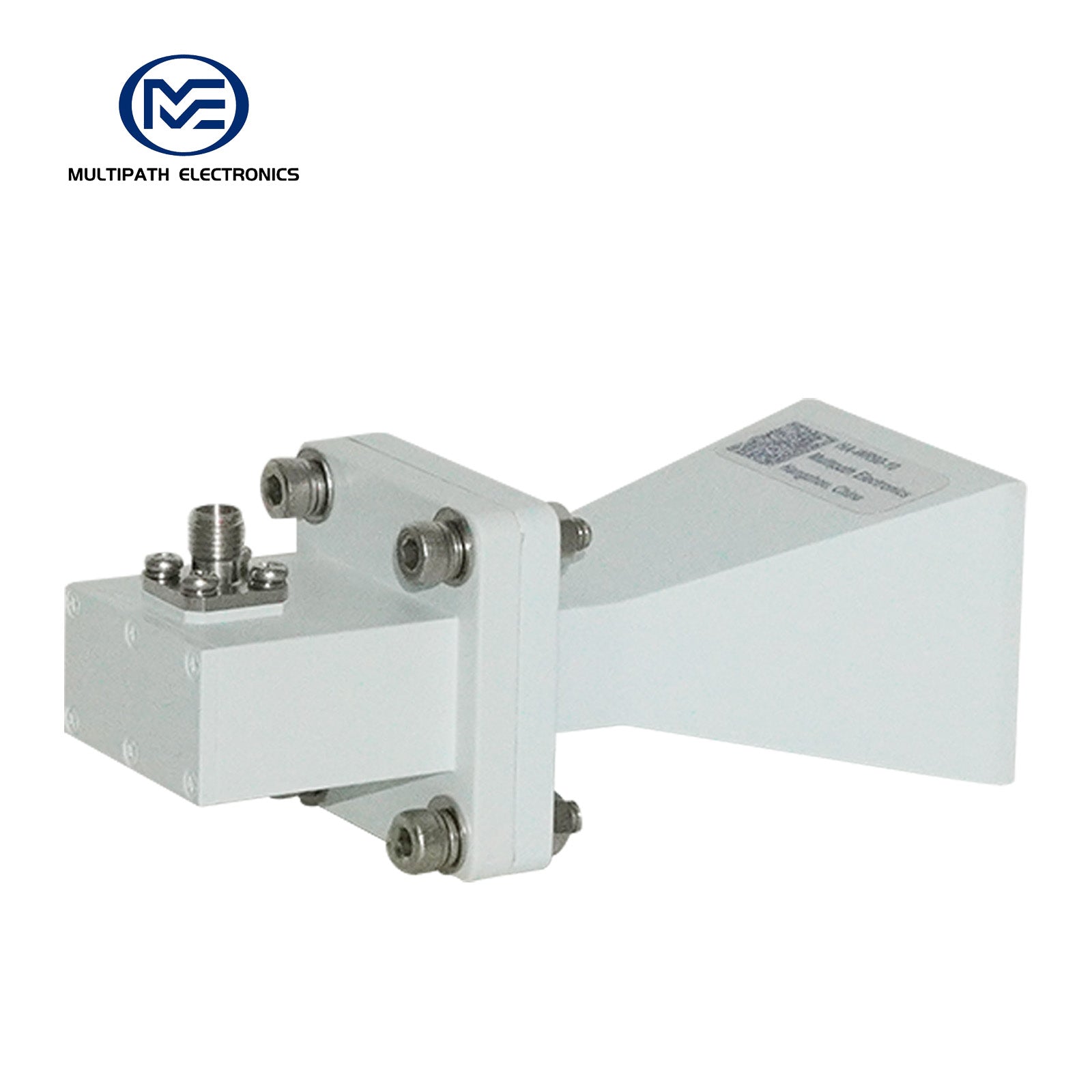 WR90 Standard-Hornantenne mit Hohlleiter-Koaxialadapter, 8,2–12,5 GHz, 10–20 dBi Nenngewinn, SMA-F